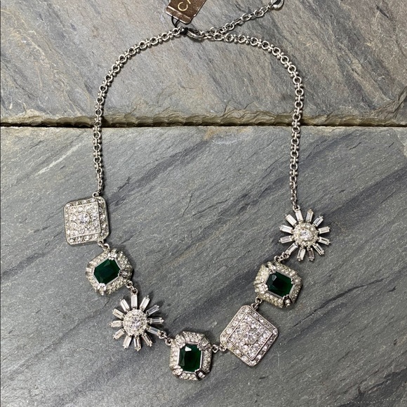 F4-67 Carolee/Necklace/Pave/Statement/Authentic - Picture 2 of 5